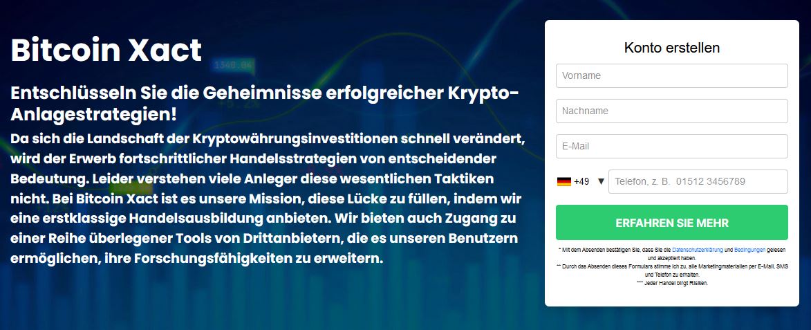 Bitcoin Xact Erfahrungen