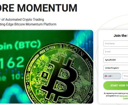 Bitcore Momentum platform