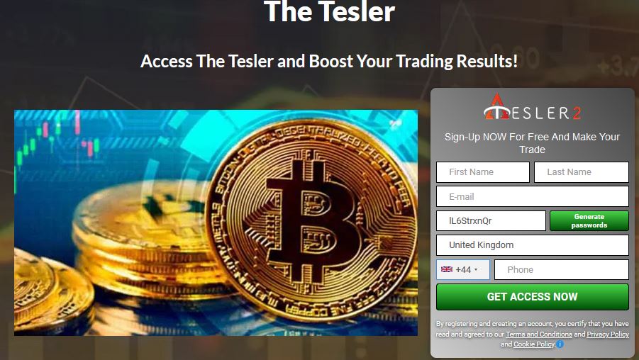 Tesler Trading App